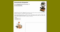 Desktop Screenshot of kulcsmasolas.gini.hu